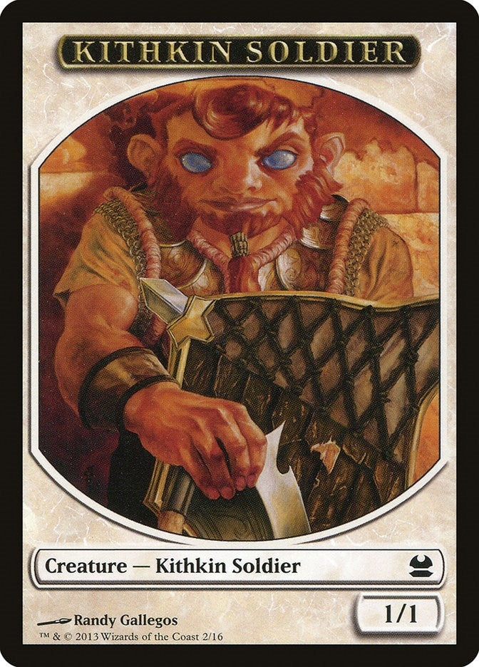Kithkin Soldier Token (2) (MMA)
