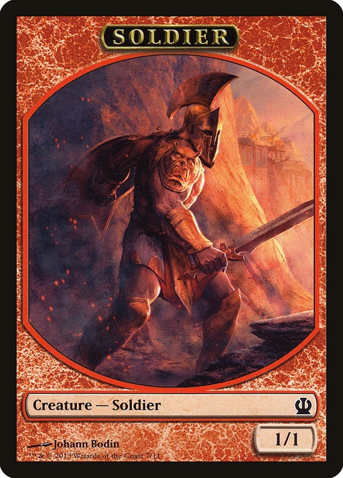 Soldier Token (Red) (7) (THS)