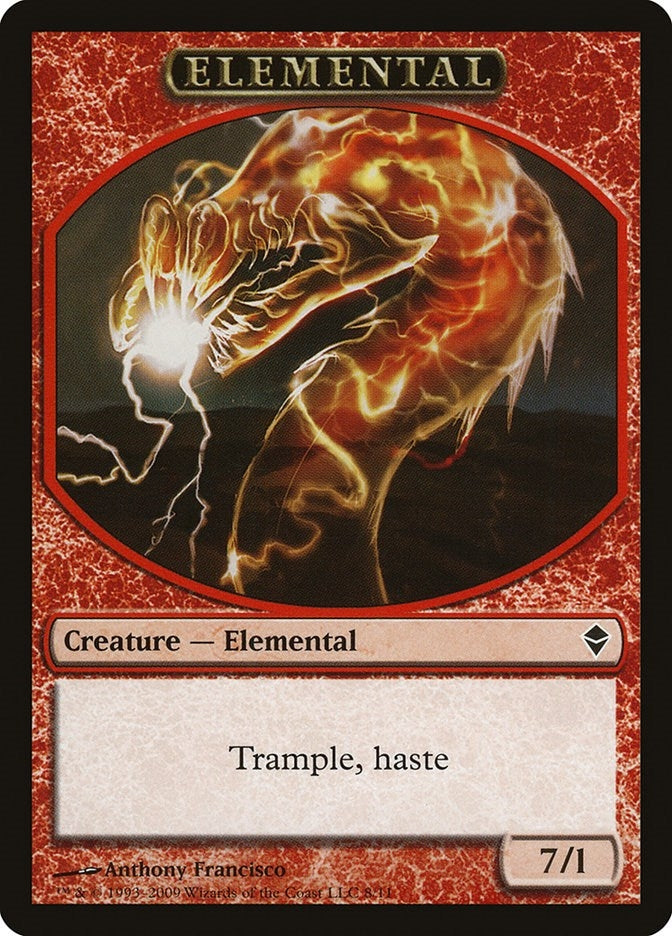Elemental Token (8) (ZEN)