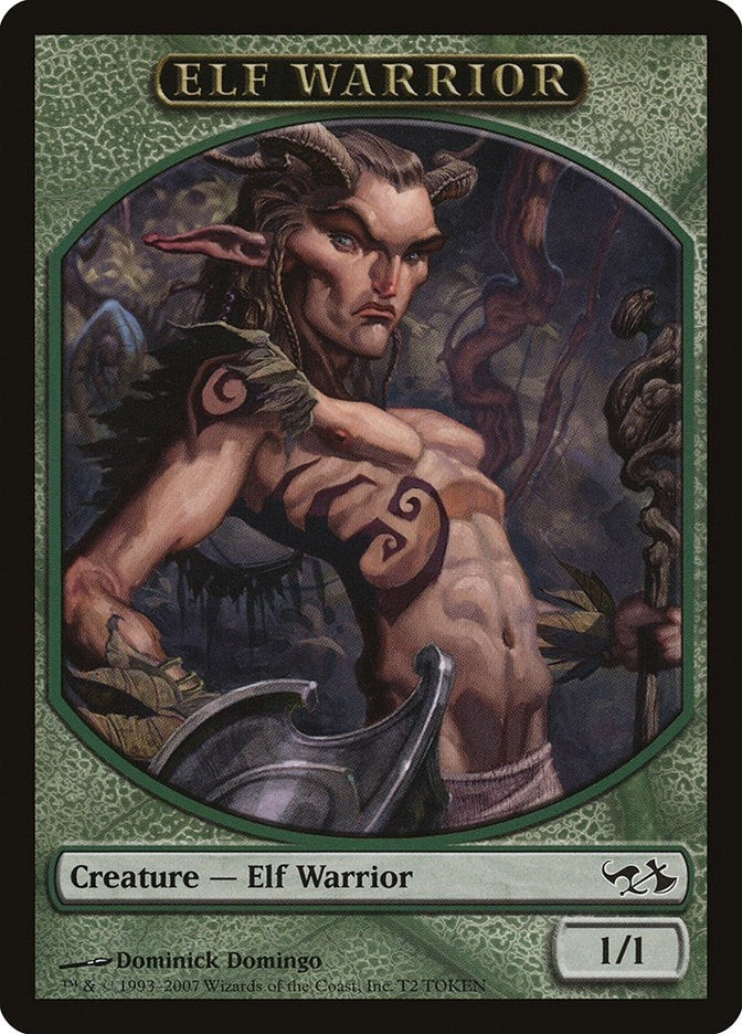 Elf Warrior Token (T2) (EVG)