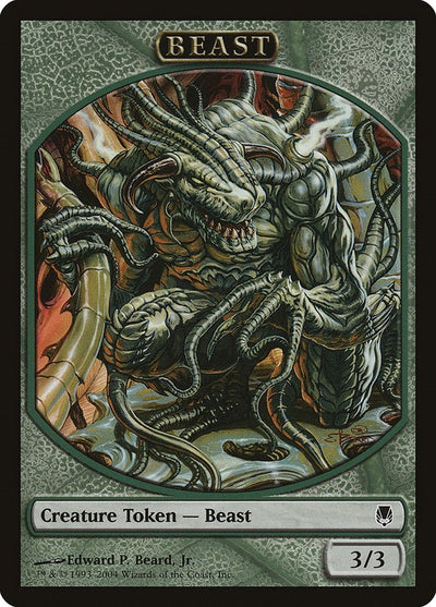 Beast Token (Darksteel) (MPRP)