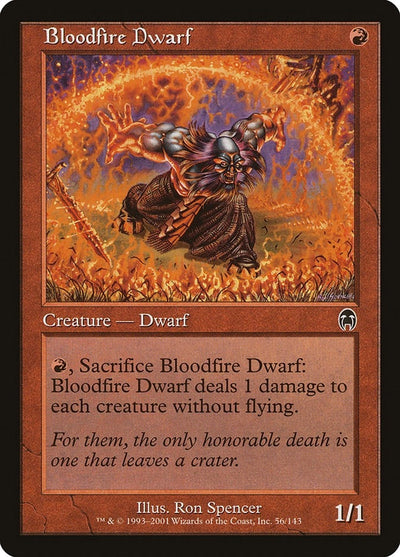 Bloodfire Dwarf (56) (APC)