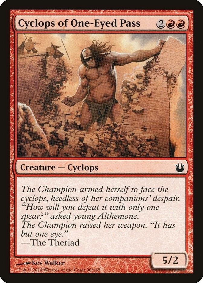 Cyclops of One-Eyed Pass (90) (BNG)