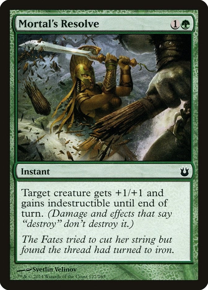 Mortal's Resolve (127) (BNG)