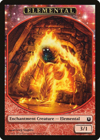 Elemental Token (7) (BNG)