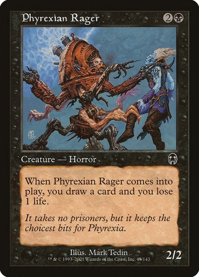 Phyrexian Rager (49) (APC)