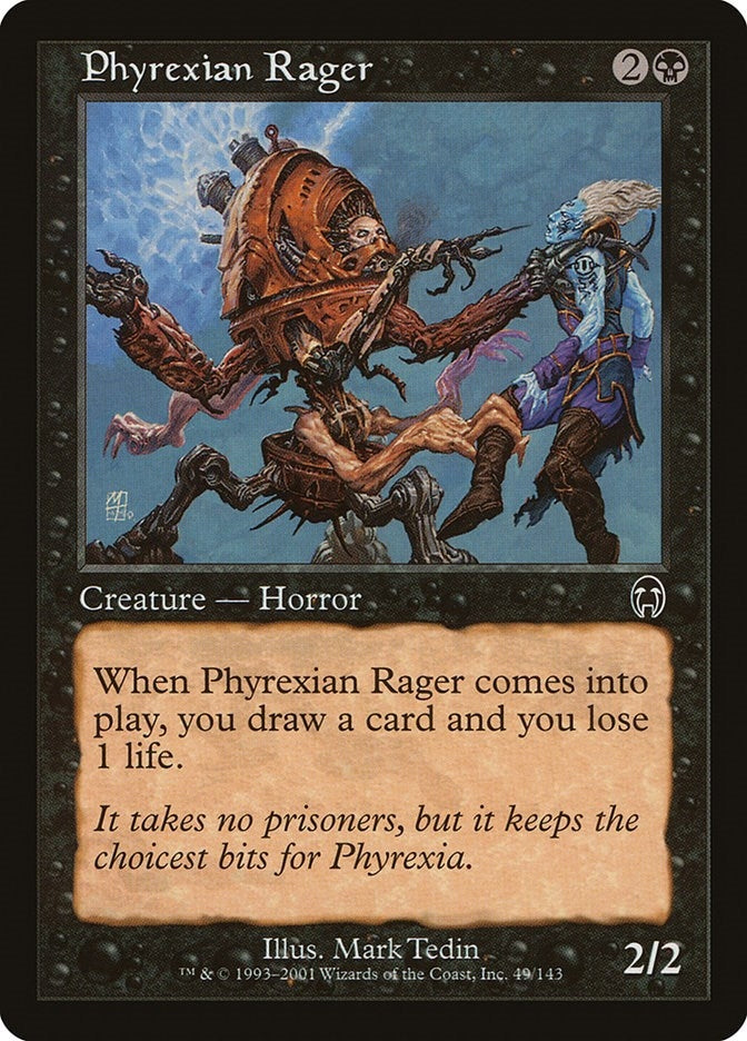 Phyrexian Rager (49) (APC)