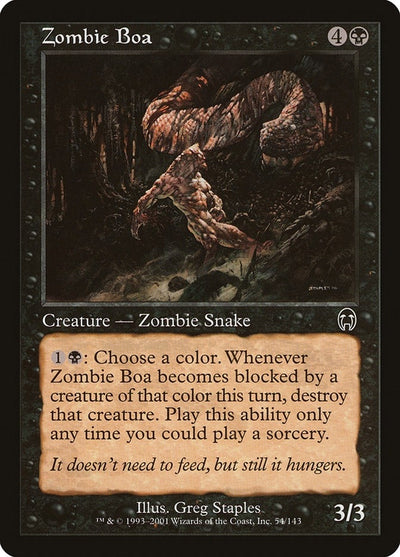 Zombie Boa (54) (APC)