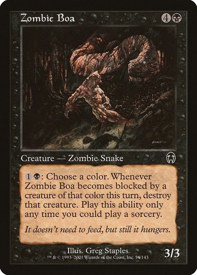 Zombie Boa (54) (APC)