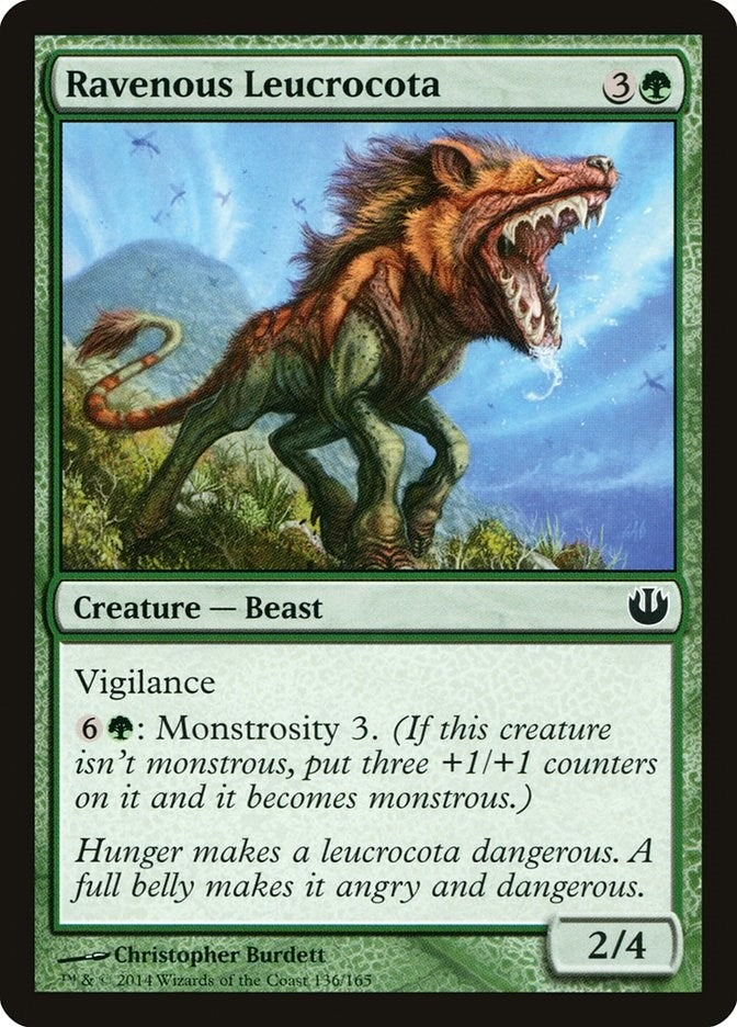 Ravenous Leucrocota (136) (JOU)