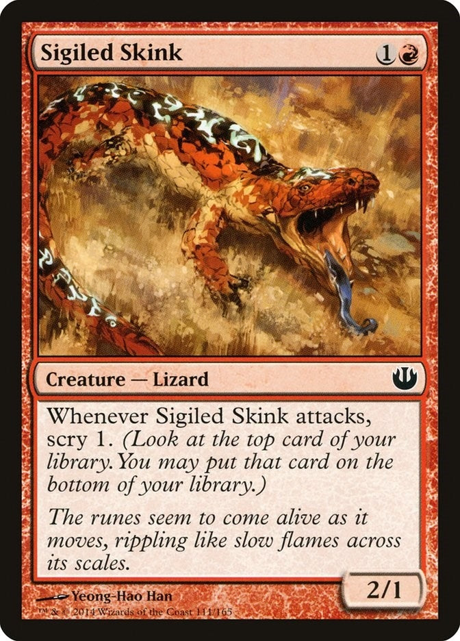 Sigiled Skink (111) (JOU)