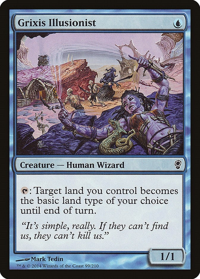 Grixis Illusionist (99) (CNS)