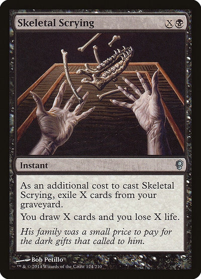 Skeletal Scrying (124) (CNS)