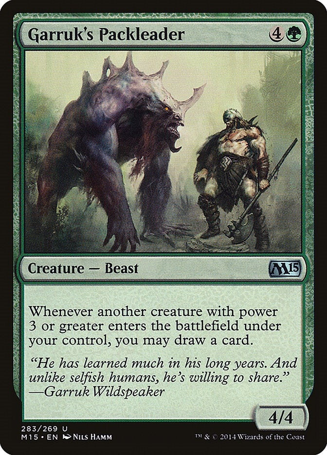 Garruk's Packleader (283) (M15)