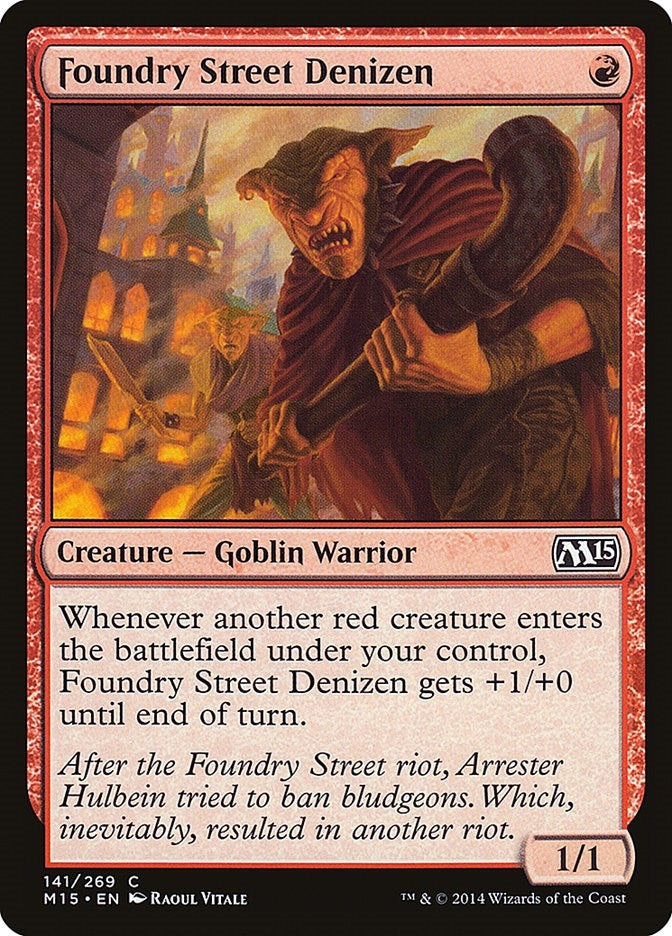 Foundry Street Denizen (141) (M15)