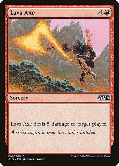 Lava Axe (154) (M15)