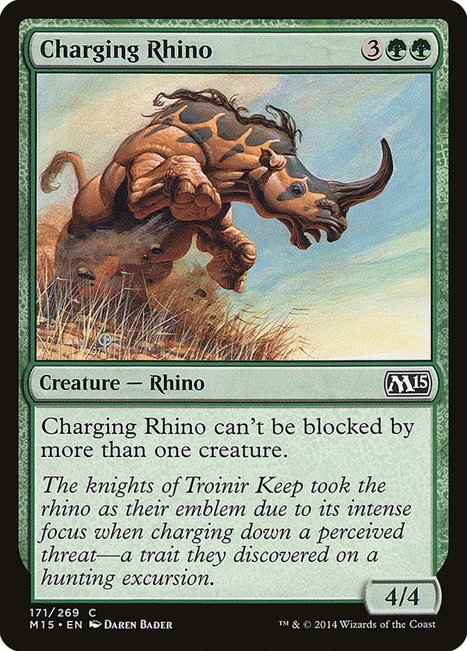 Charging Rhino (171) (M15)