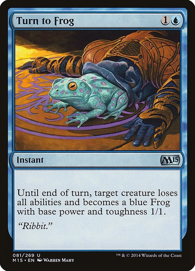 Turn to Frog (81) (M15)