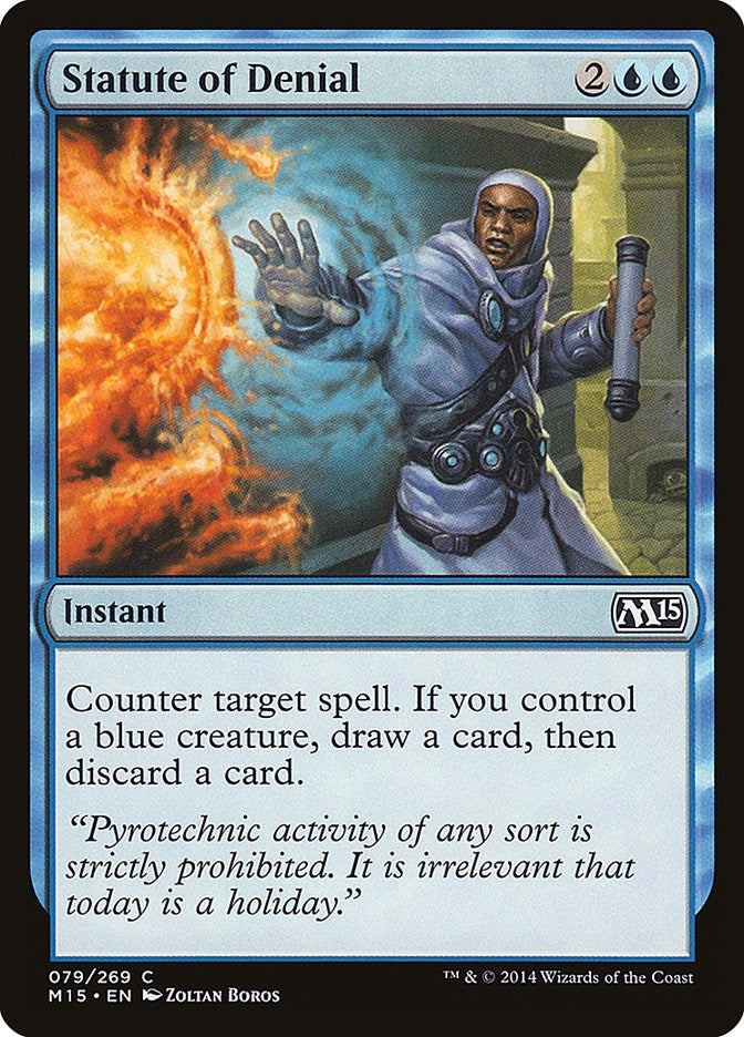 Statute of Denial (79) (M15)