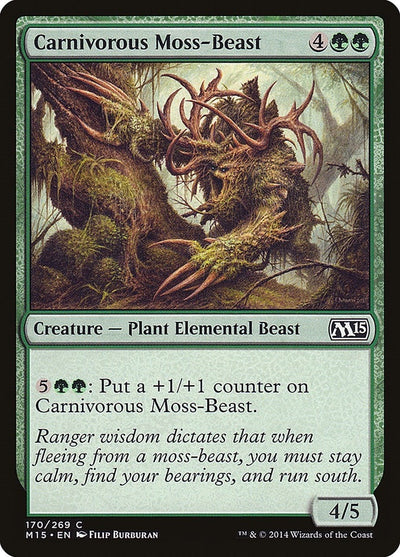 Carnivorous Moss-Beast (170) (M15)