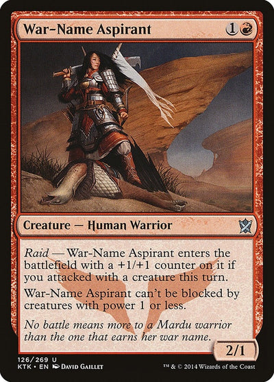 War-Name Aspirant (126) (KTK)