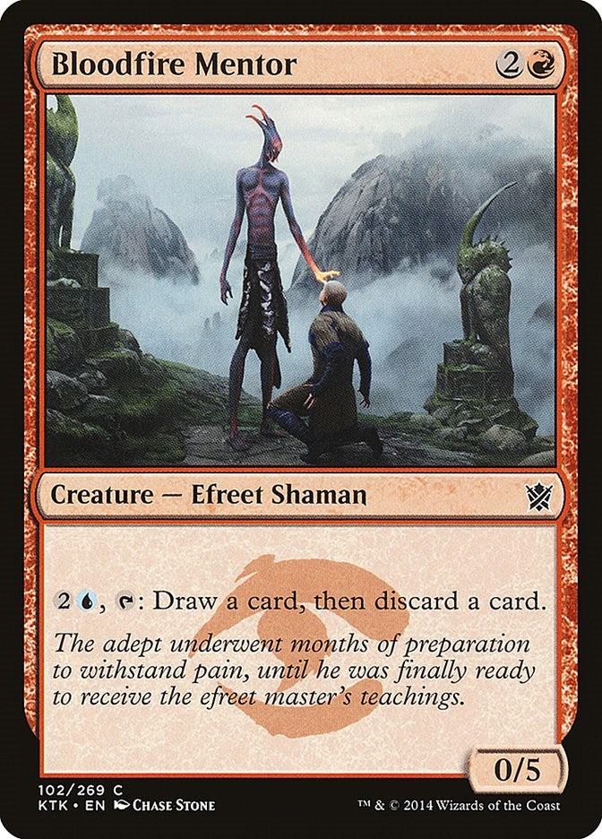 Bloodfire Mentor (102) (KTK)