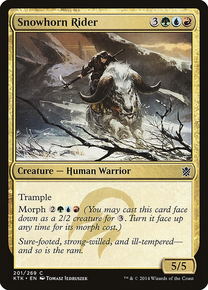 Snowhorn Rider (201) (KTK)
