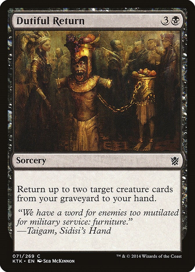 Dutiful Return (71) (KTK)