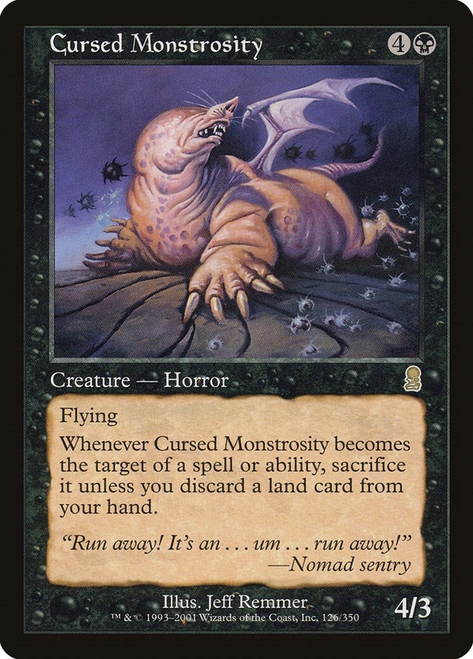 Cursed Monstrosity (126) (ODY)
