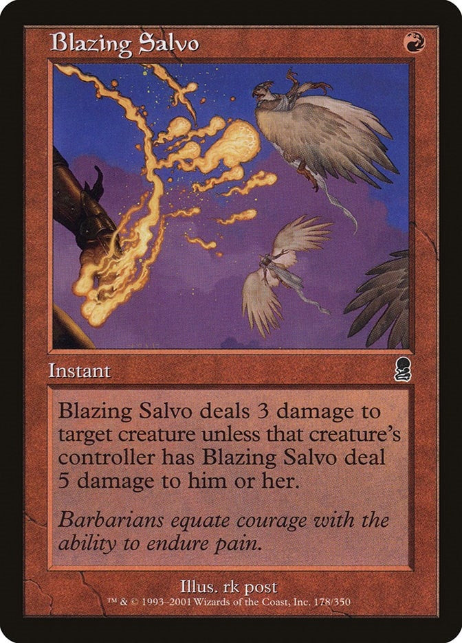 Blazing Salvo (178) (ODY)