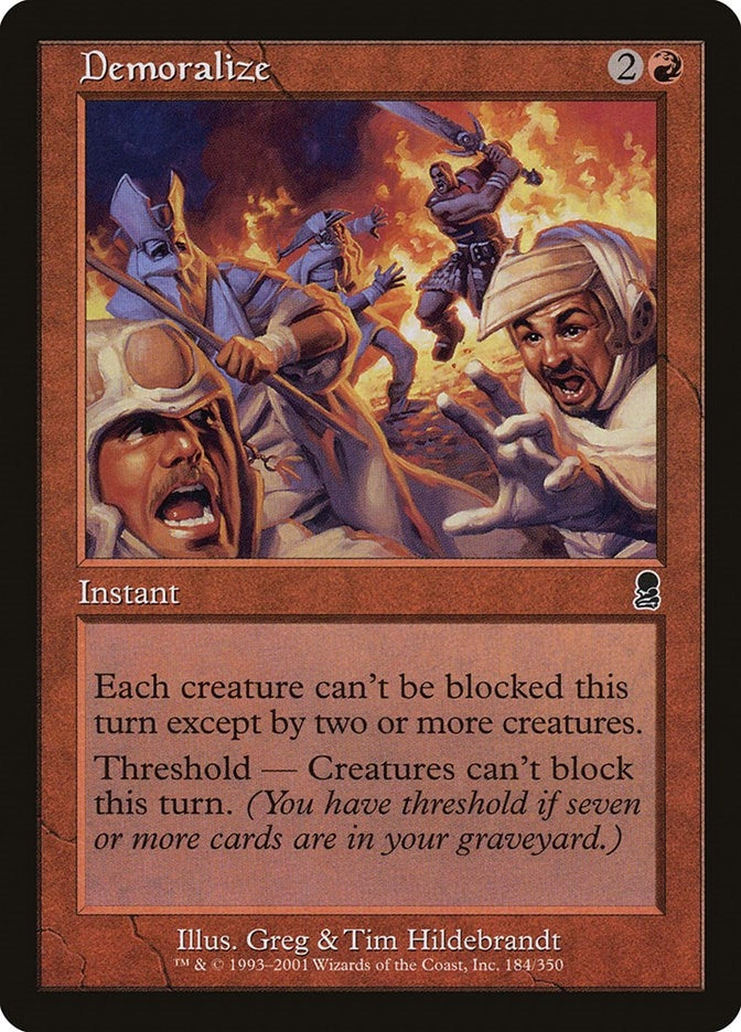 Demoralize (184) (ODY)