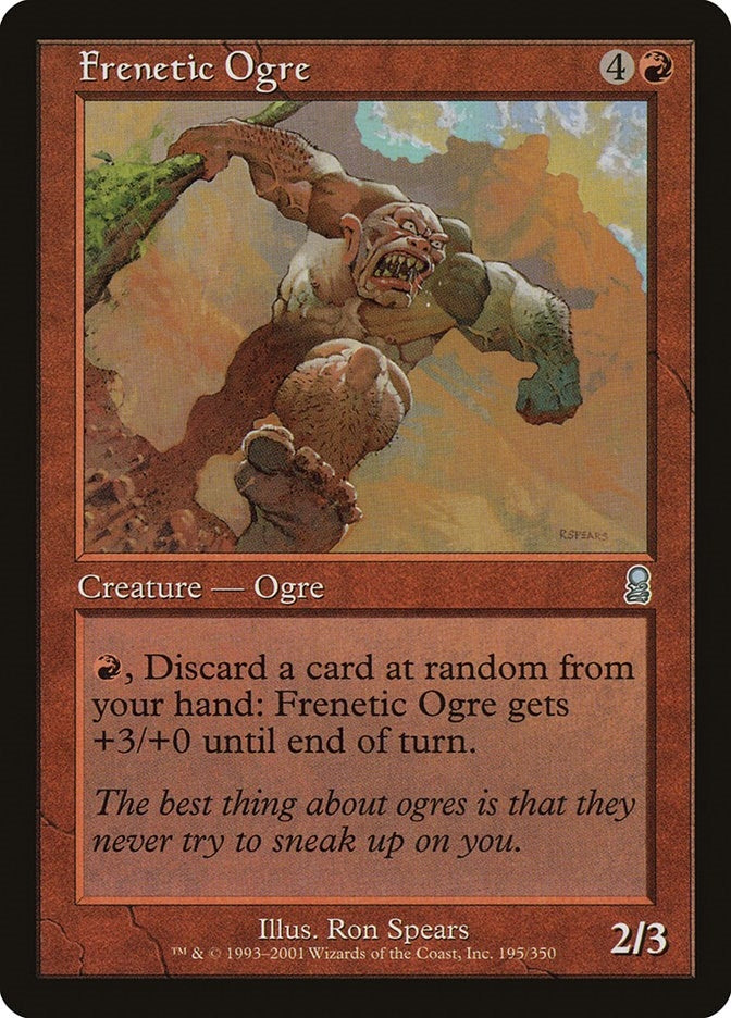 Frenetic Ogre (195) (ODY)