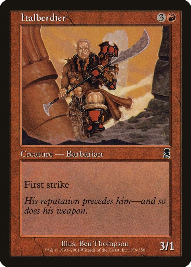 Halberdier (196) (ODY)