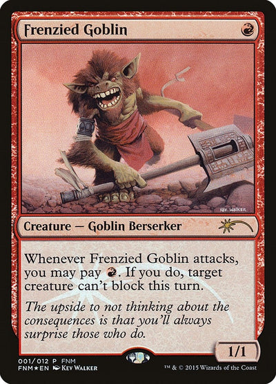 Frenzied Goblin (1) (FNM)