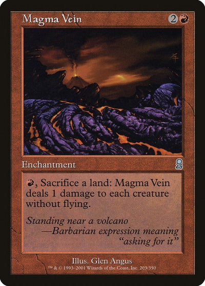 Magma Vein (203) (ODY)