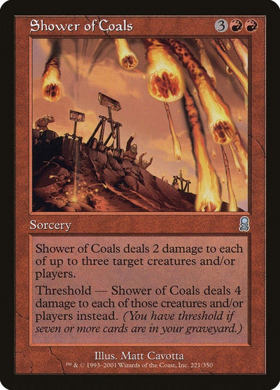 Shower of Coals (221) (ODY)
