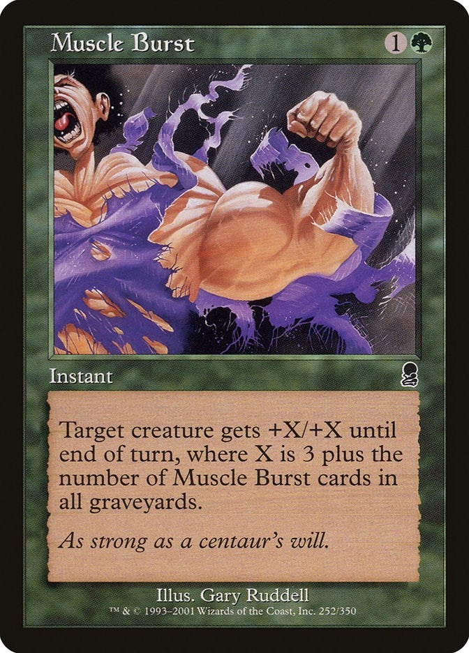 Muscle Burst (252) (ODY)
