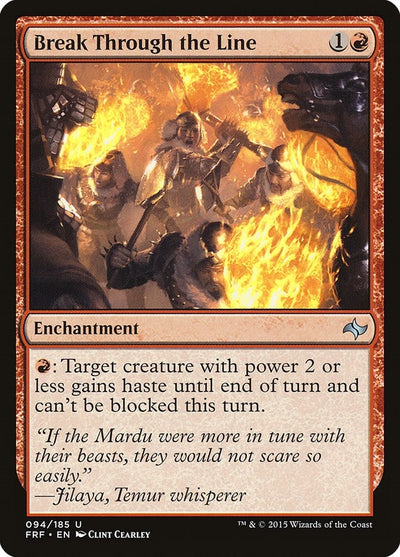 Break Through the Line (94) (FRF)