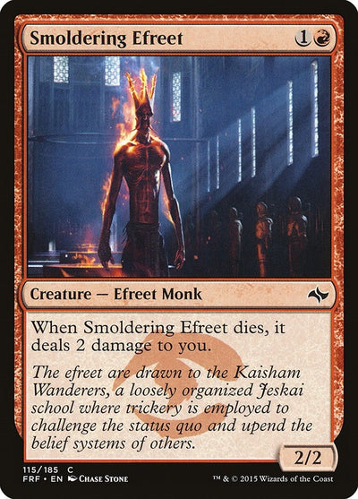 Smoldering Efreet (115) (FRF)