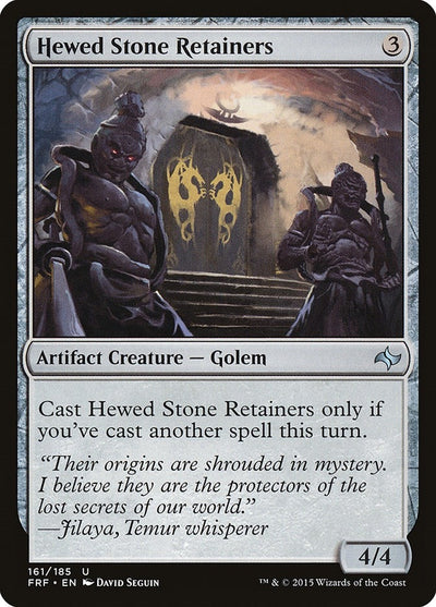 Hewed Stone Retainers (161) (FRF)