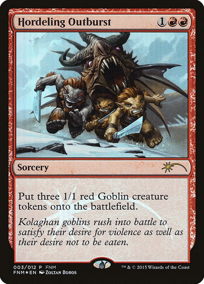 Hordeling Outburst (3) (FNM)