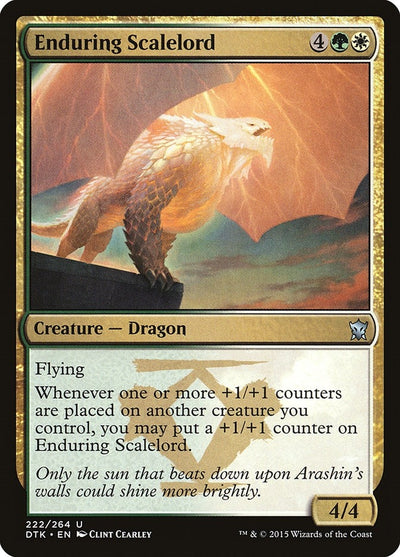 Enduring Scalelord (222) (DTK)