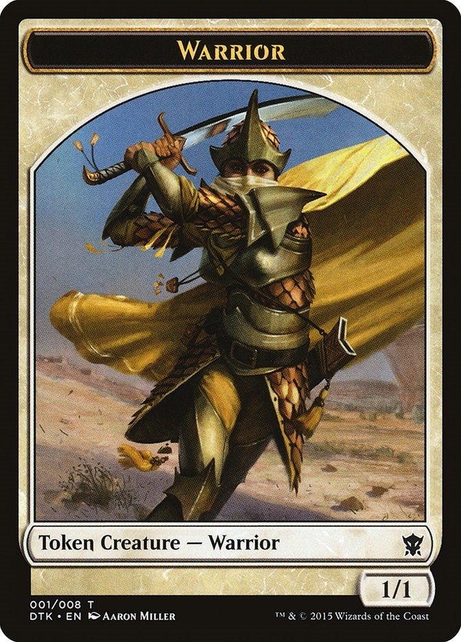 Warrior Token (1) (DTK)