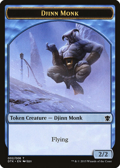 Djinn Monk Token (2) (DTK)