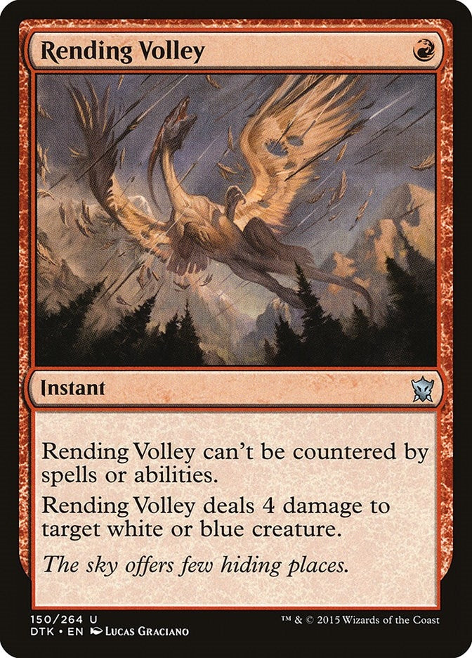 Rending Volley (150) (DTK)