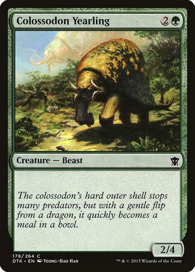 Colossodon Yearling (178) (DTK)