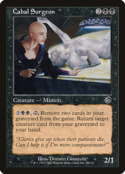 Cabal Surgeon (52) (TOR)