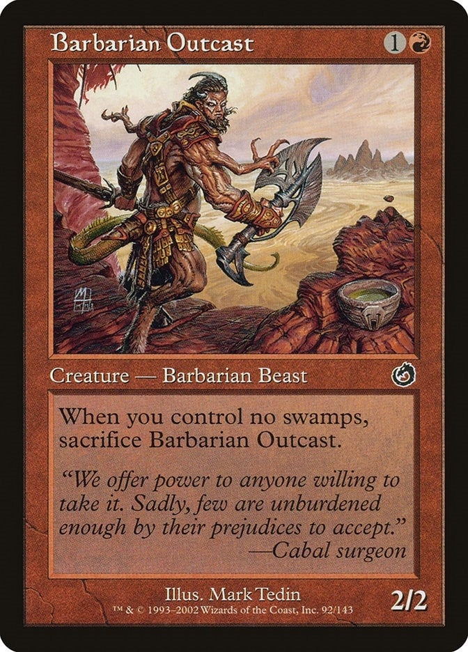 Barbarian Outcast (92) (TOR)