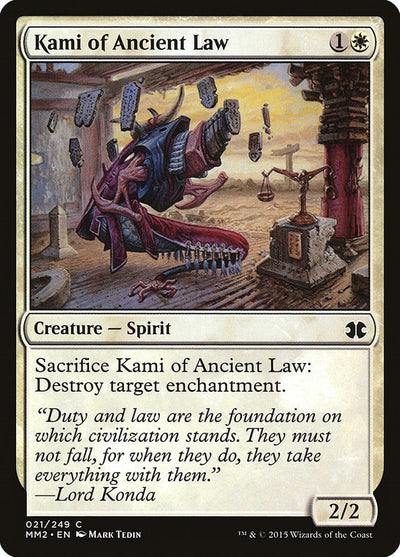 Kami of Ancient Law (21) (MM2)