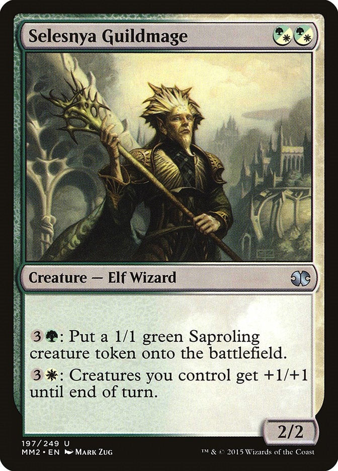 Selesnya Guildmage (197) (MM2)